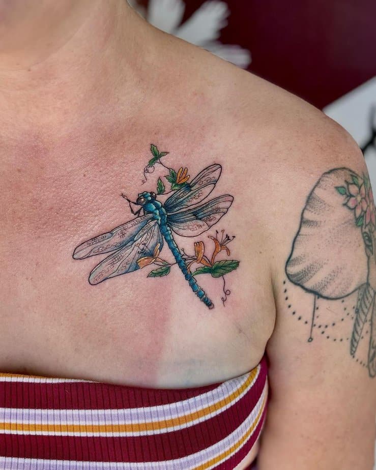 Dragonfly tattoo