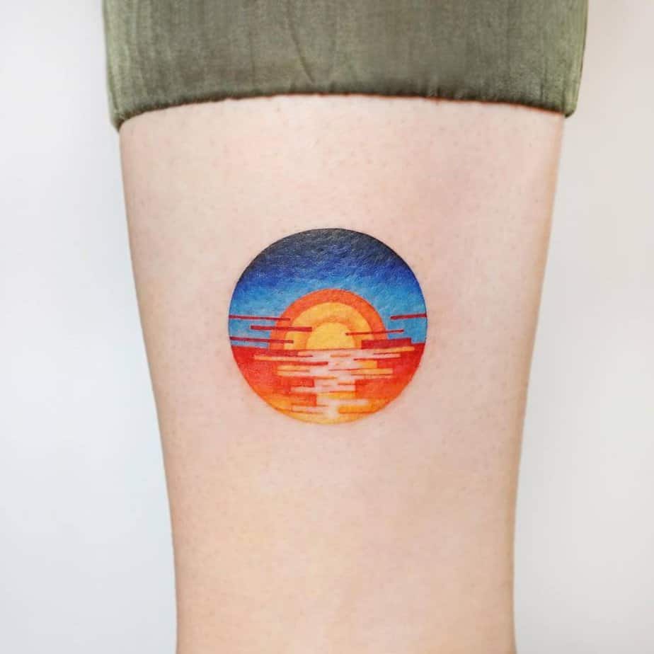 18 Cool Circle Tattoos That Will Make You Go Round And Round