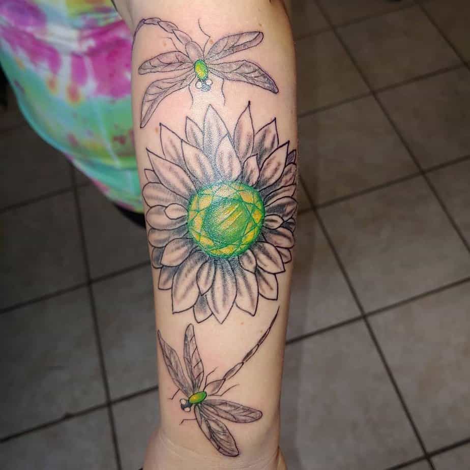 Emerald sunflower