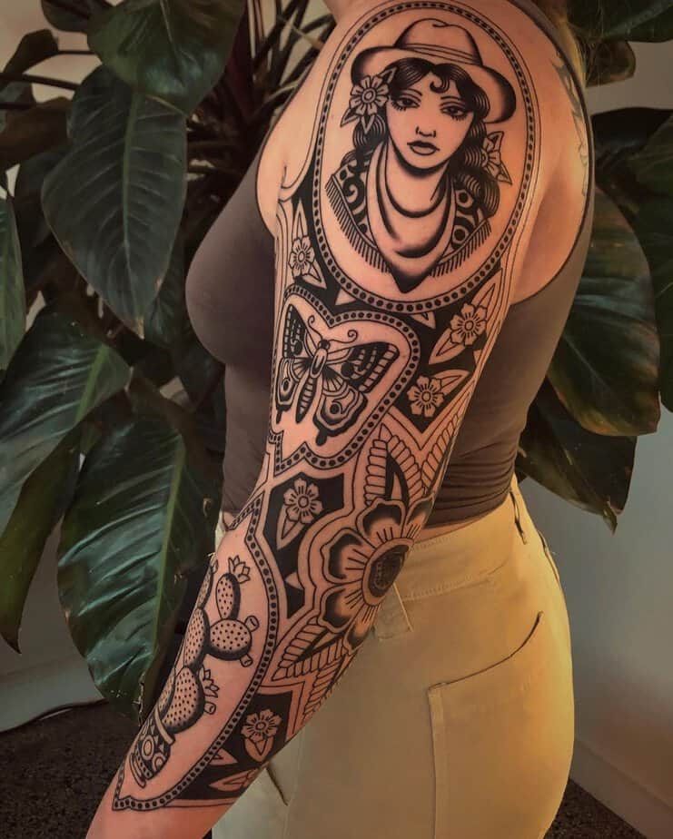 19 Captivating Framed Tattoo Designs for Creative Souls