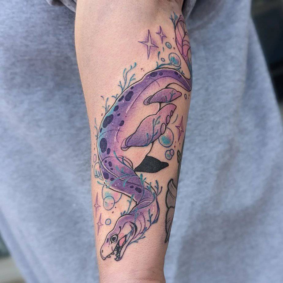 Fun Nessie tattoo