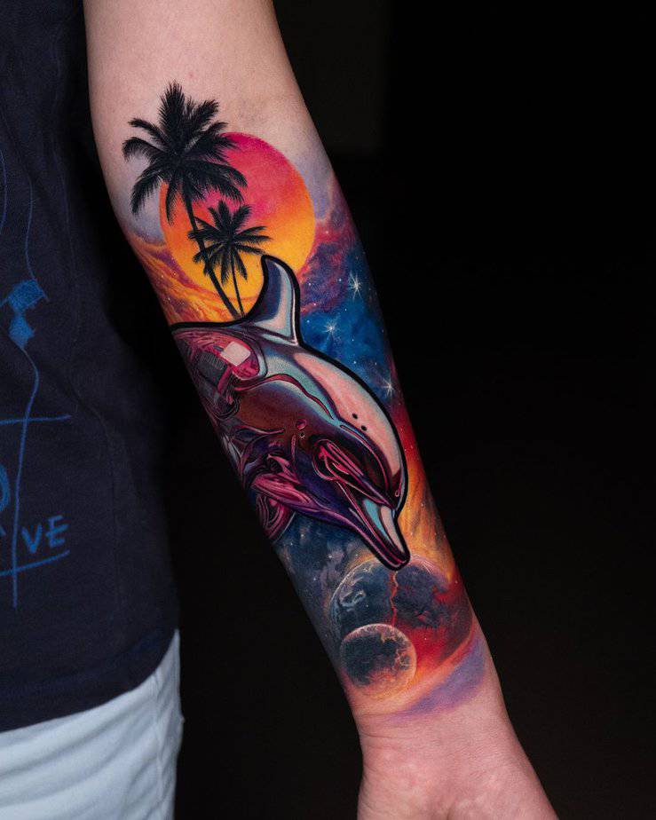 18 Futuristic Cyberpunk Tattoos To Spark Your Imagination