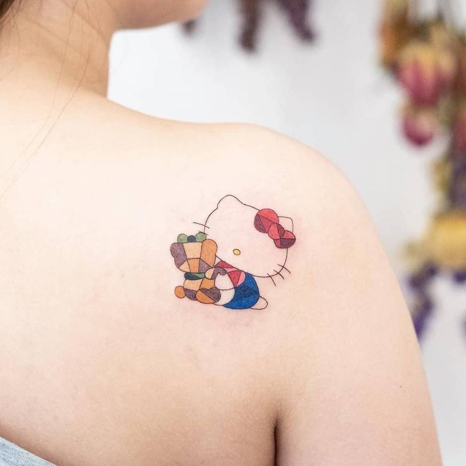 19 Hello Kitty Tattoos That Are Purr-fectly Adorable