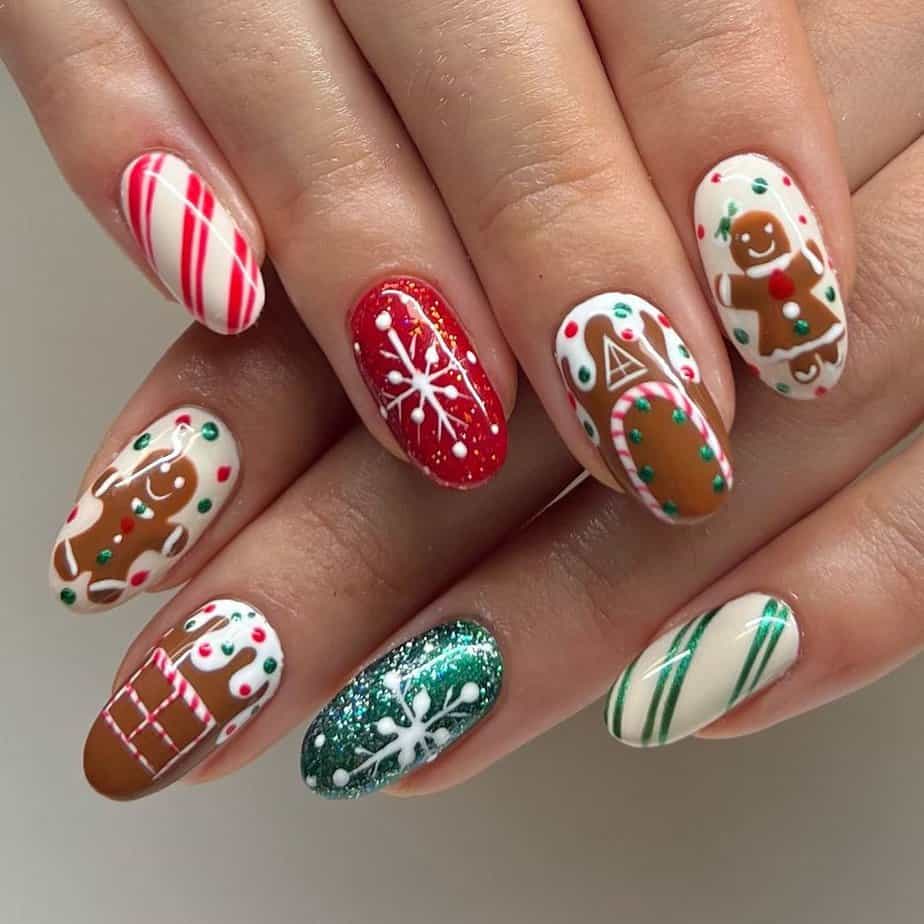 32 Chic December Nails That Will Sleigh the Holiday Look