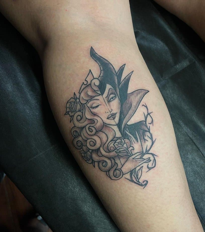 18 Ink-tastic Maleficent Tattoos hat Will Cast A Spell On You