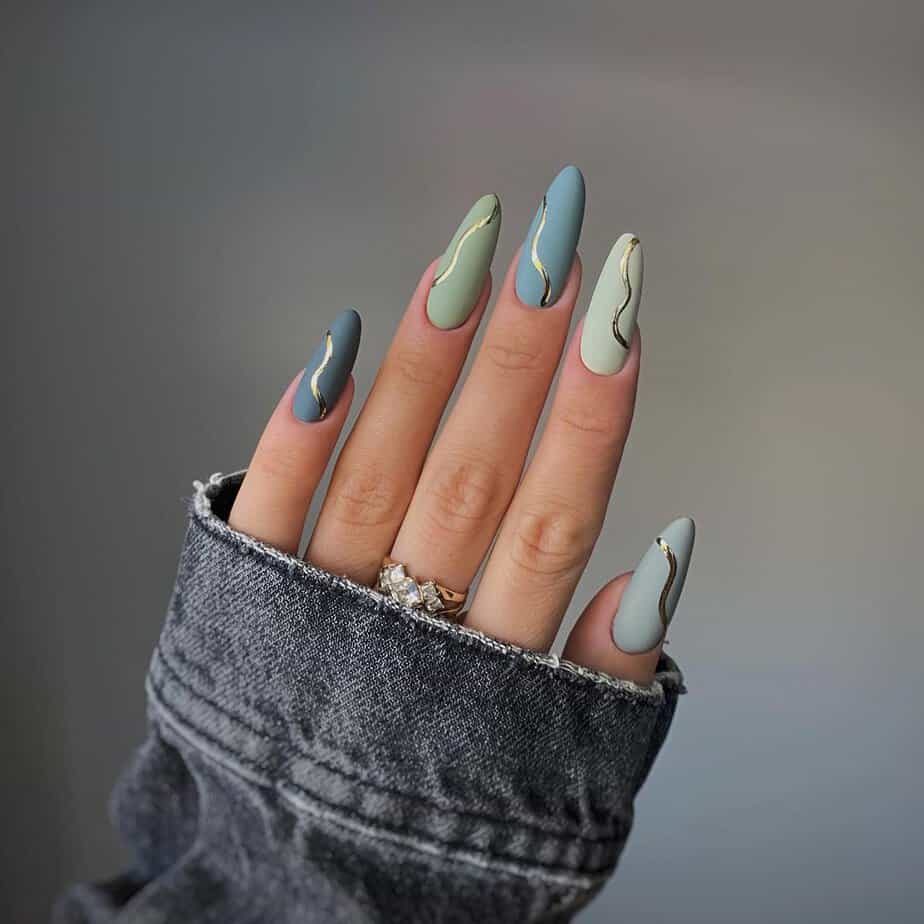 Green matte design