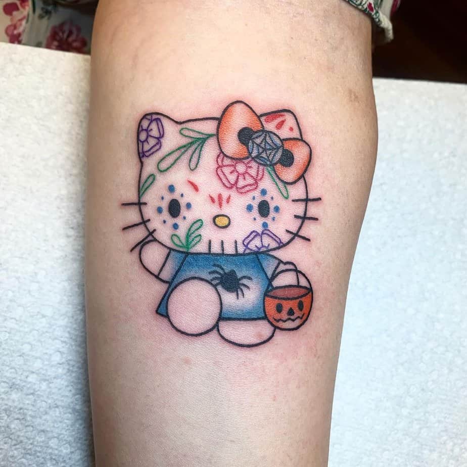 19 Hello Kitty Tattoos That Are Purr-fectly Adorable