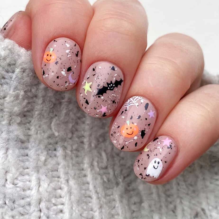 Halloween splatter