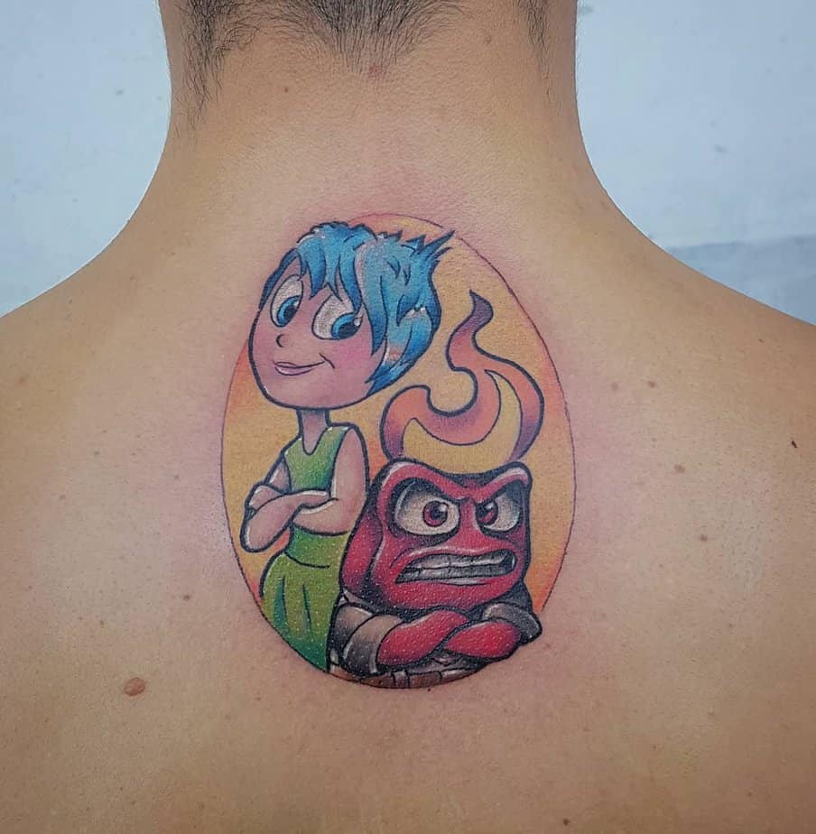 18 Fun Inside Out Tattoos To Show Off Your Feelings, Literally