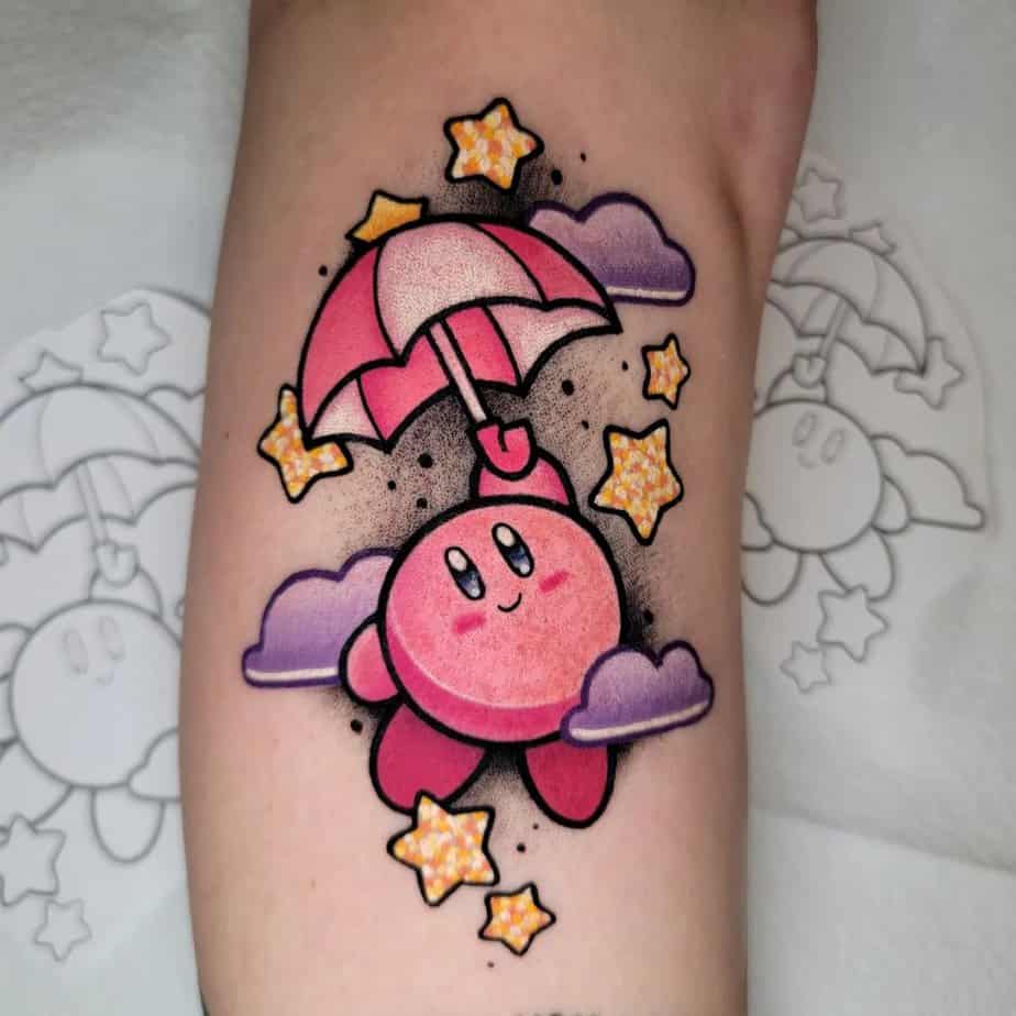 19 Adorable Kirby Tattoo Ideas To Brighten Your Day