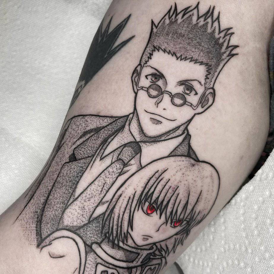 Leorio and Kurapika tattoo