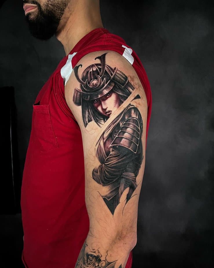 20 Impressive Ronin Tattoo Ideas For The Noble Lone Souls