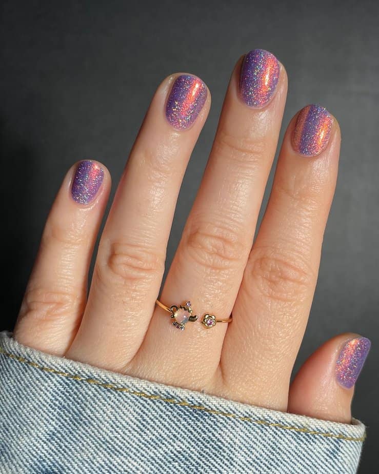 36 Enchanting Shimmer Nails To Glow Wherever You Go