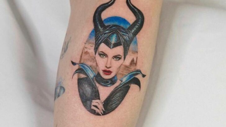 18 Ink-tastic Maleficent Tattoos That Will Cast A Spell On You