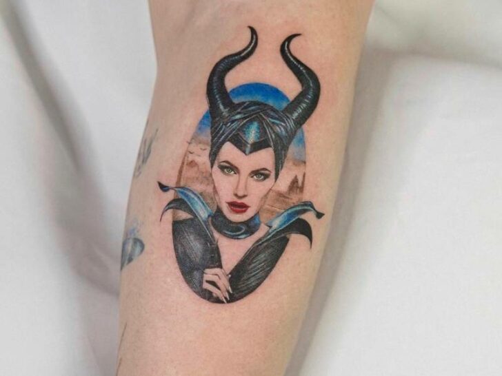 18 Ink-tastic Maleficent Tattoos That Will Cast A Spell On You