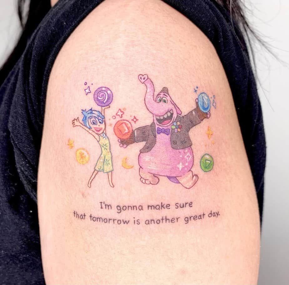 18 Fun Inside Out Tattoos To Show Off Your Feelings, Literally