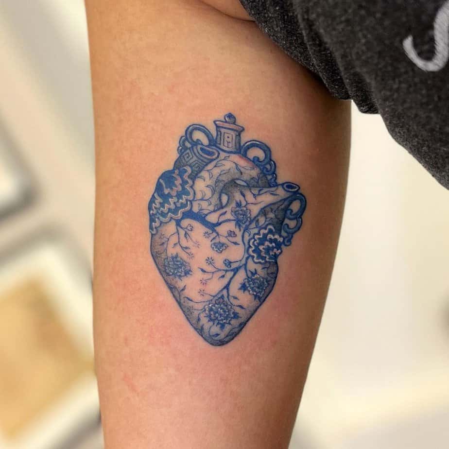 20 Delicate Blue Ink Tattoo Ideas To Wrap You in Warmth