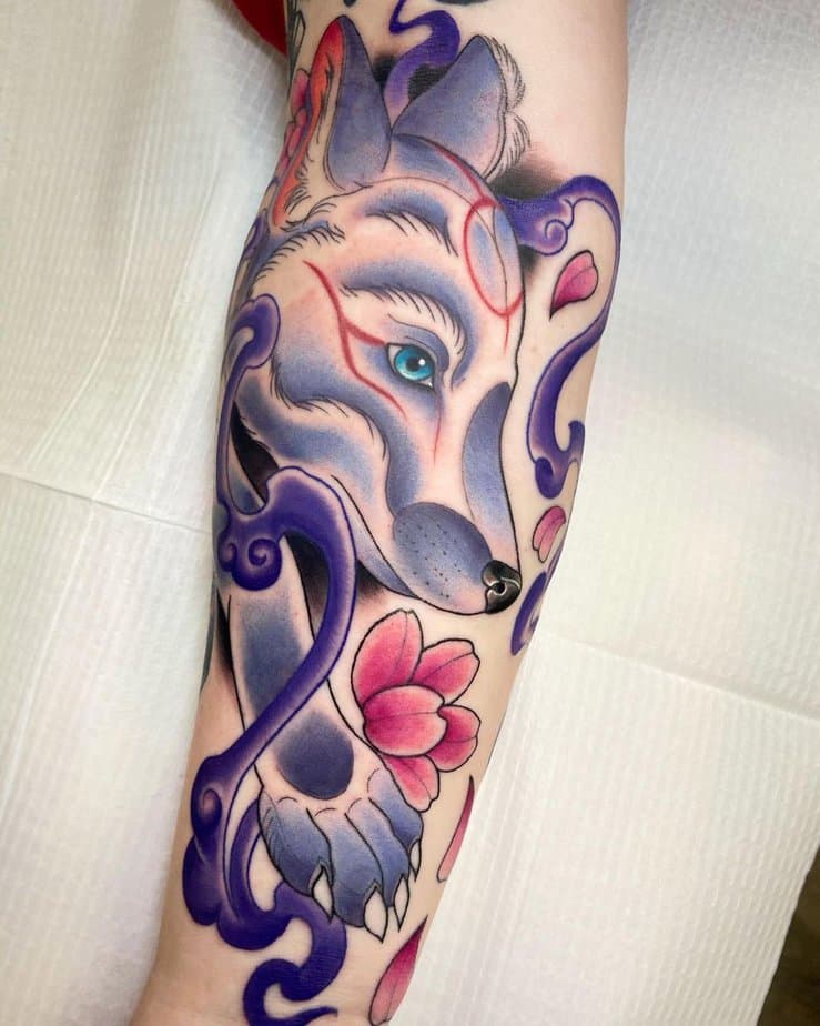 20 Inspiring Okami Tattoos To Light Up Both Your Look And Spirit