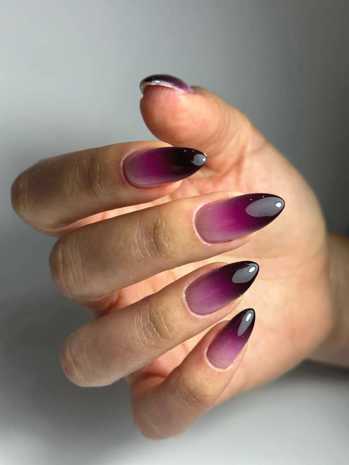 Purple ombre