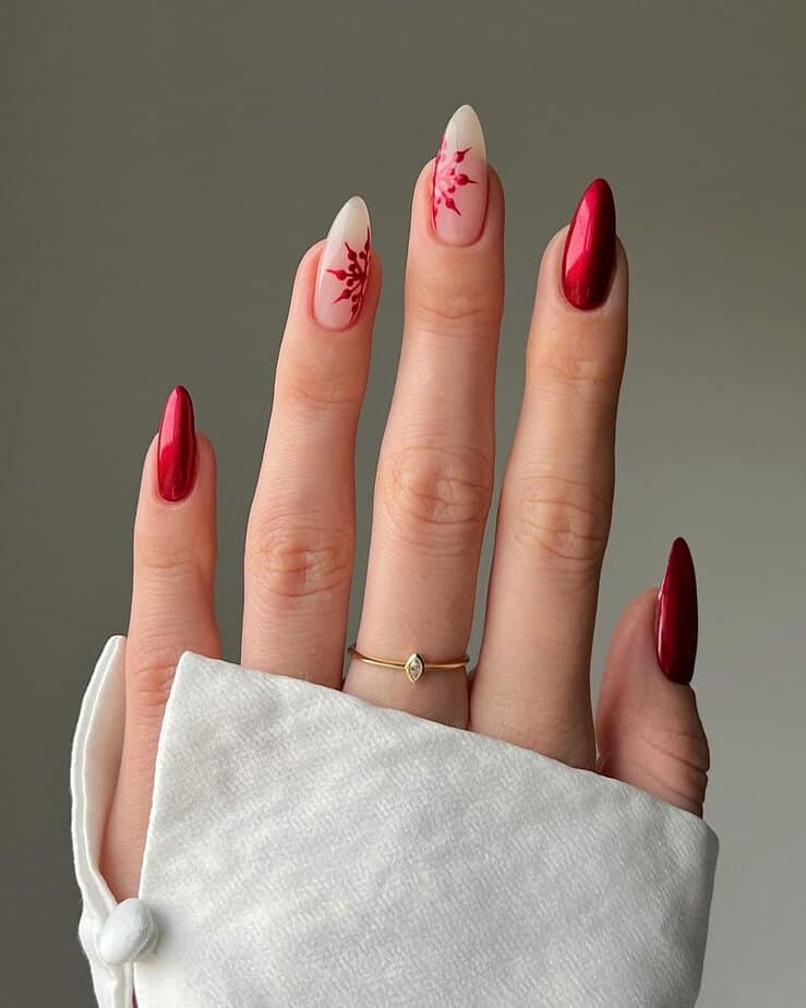 32 Chic December Nails That Will Sleigh the Holiday Look