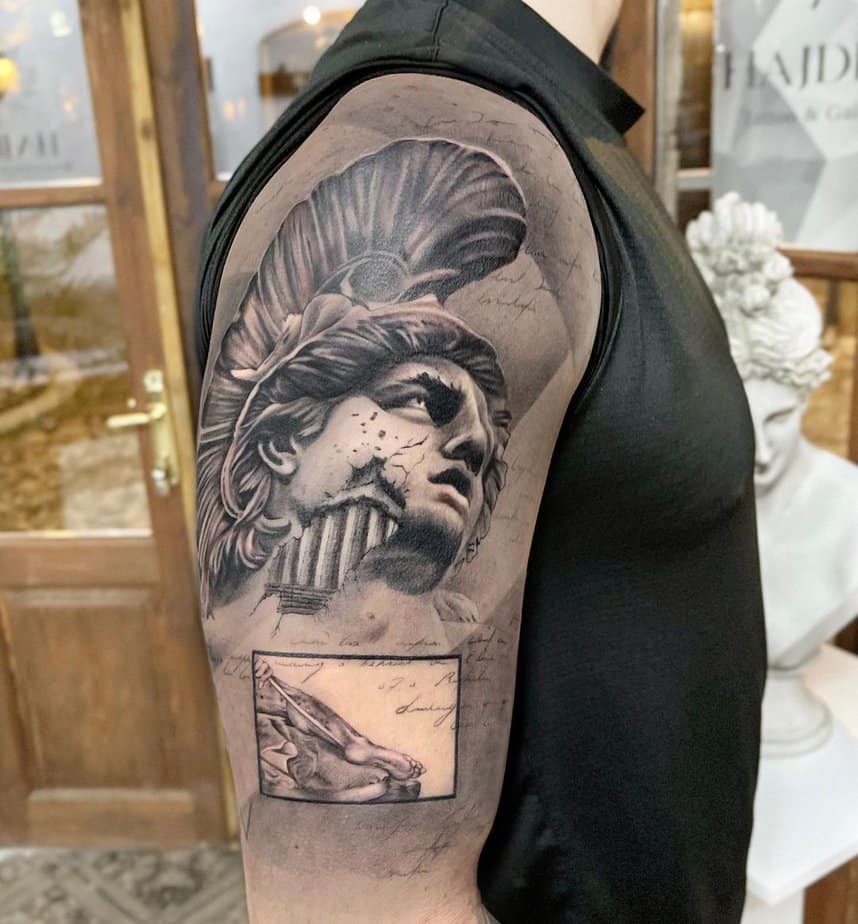 Discover 18 Legendary Achilles Tattoos For Mythical Fans