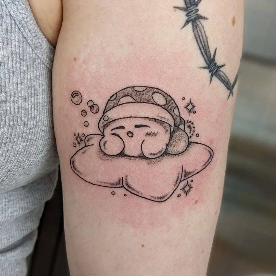 19 Adorable Kirby Tattoo Ideas To Brighten Your Day