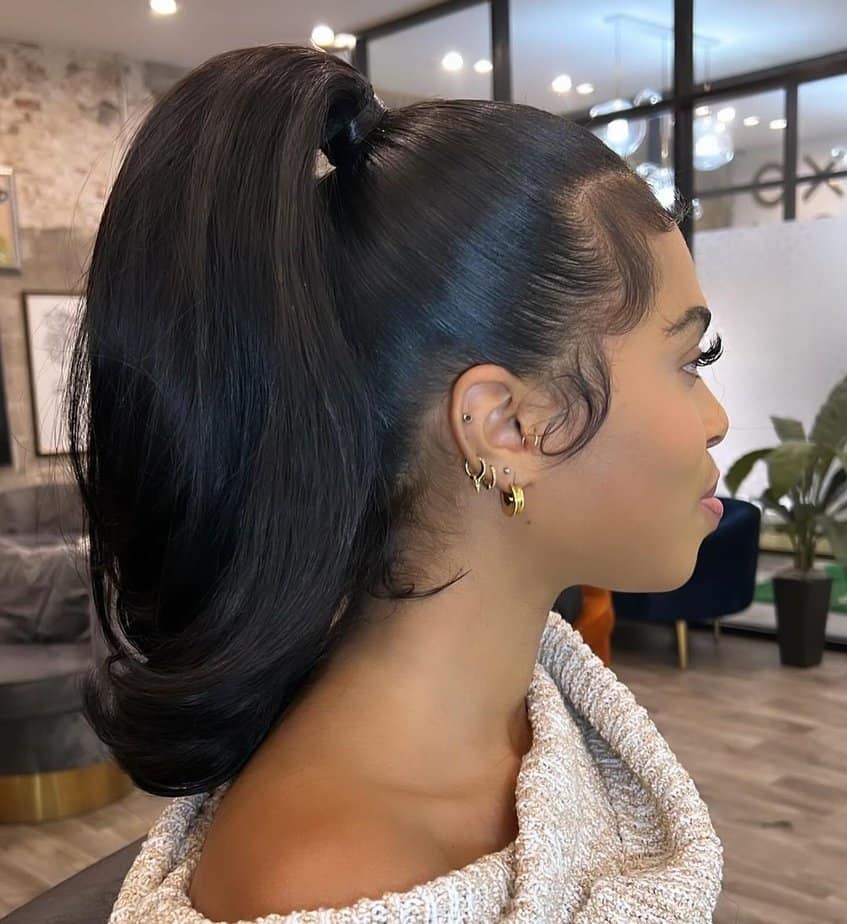 34 Fabulous Formal Ponytail Hairstyles To Be The Star Of The Evening