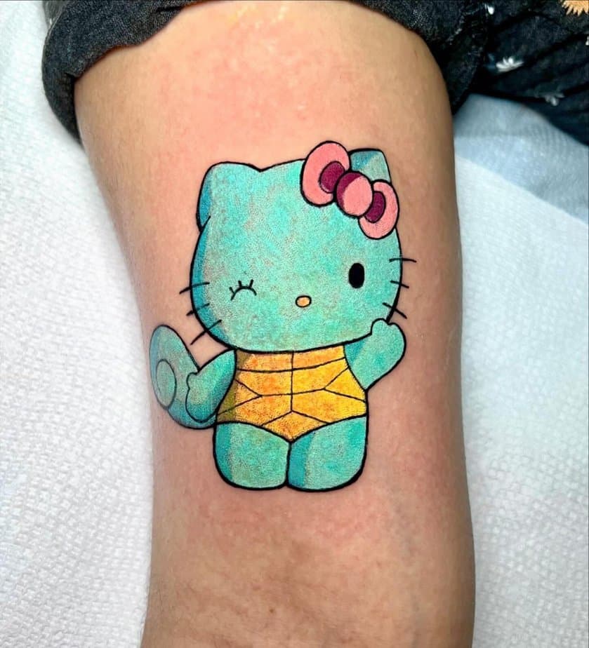 Squirtle X Hello Kitty