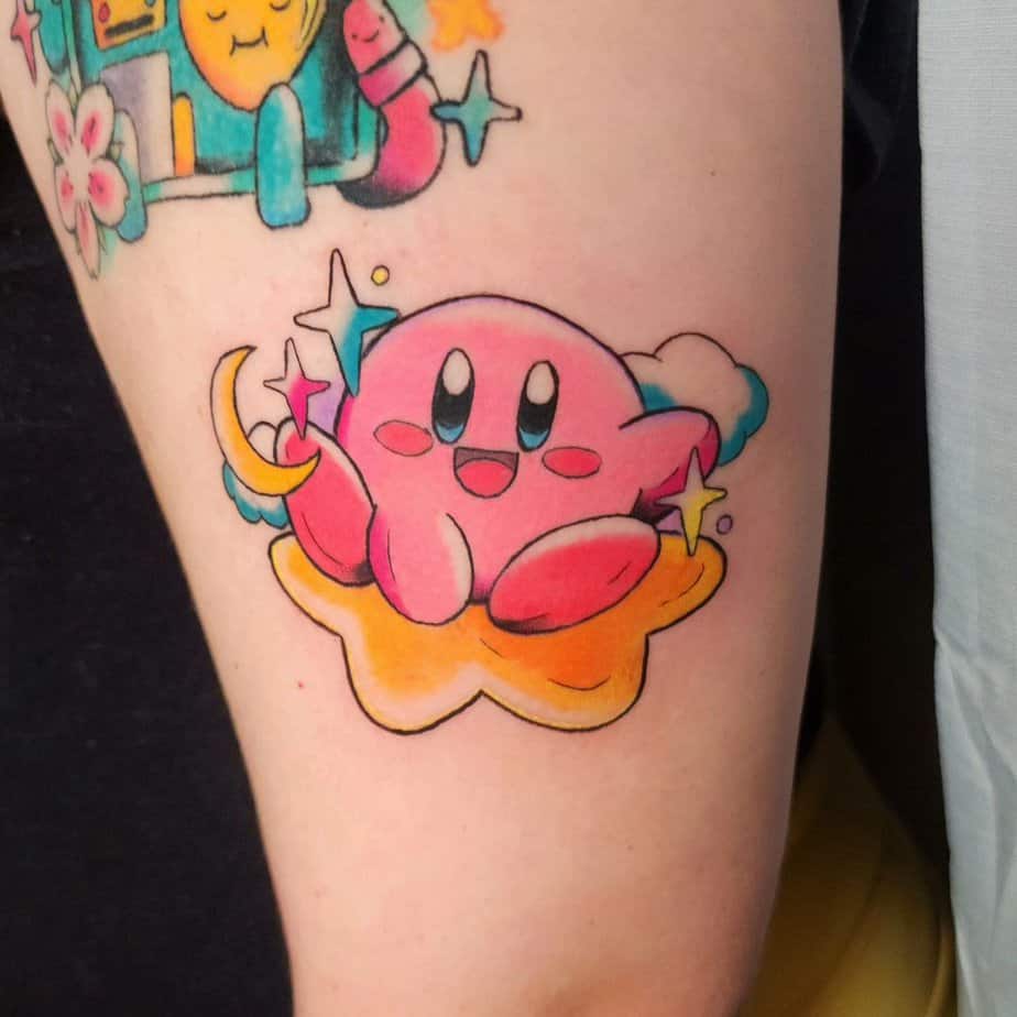 19 Adorable Kirby Tattoo Ideas To Brighten Your Day