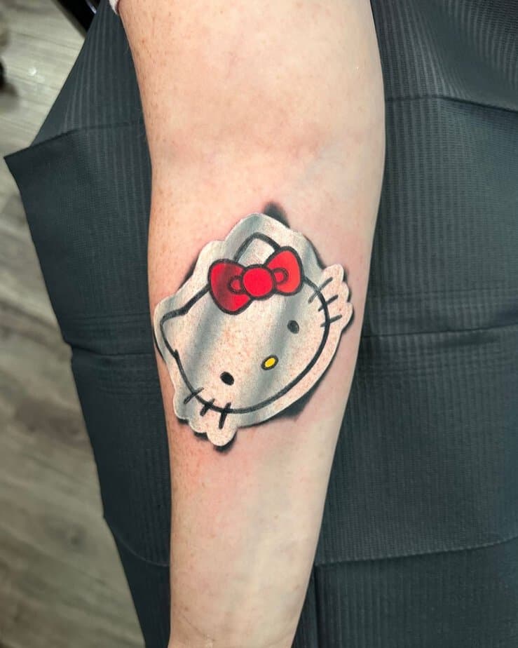 19 Hello Kitty Tattoos That Are Purr-fectly Adorable