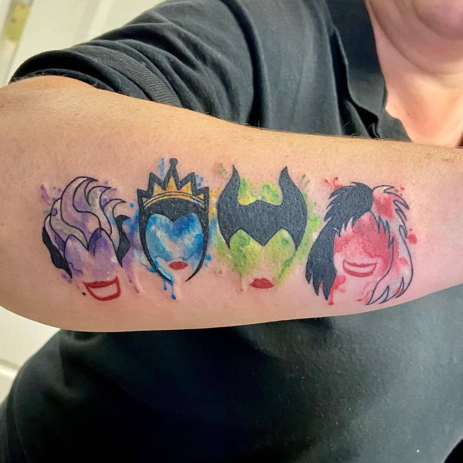 18 Ink-tastic Maleficent Tattoos hat Will Cast A Spell On You