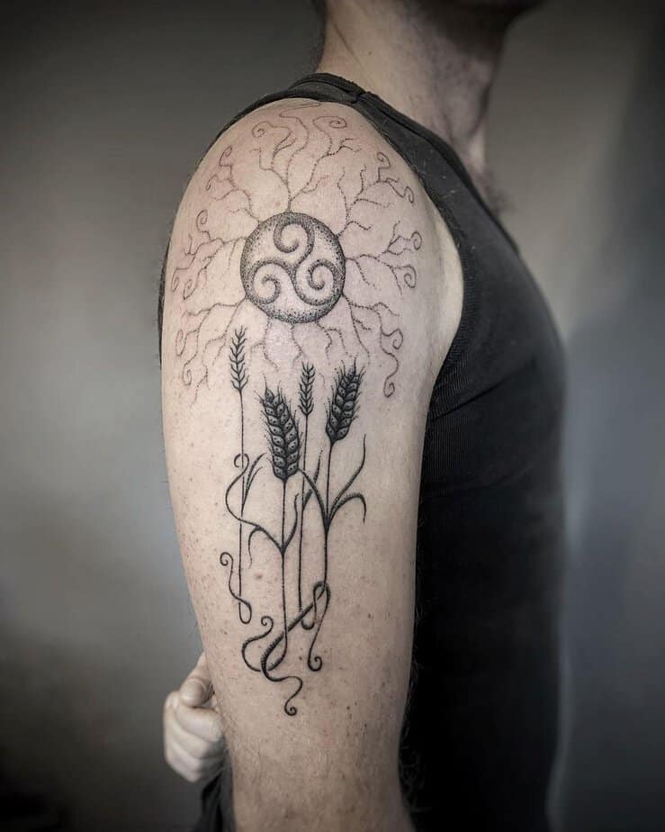 18 Unique Triskelion Tattoos To Make You Feel Inspired