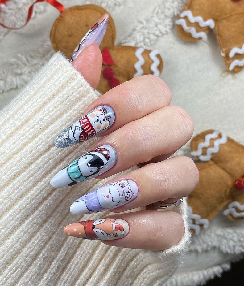 32 Chic December Nails That Will Sleigh the Holiday Look