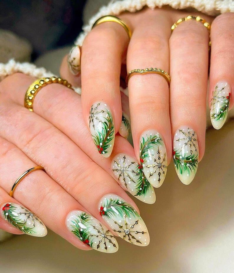 32 Chic December Nails That Will Sleigh the Holiday Look