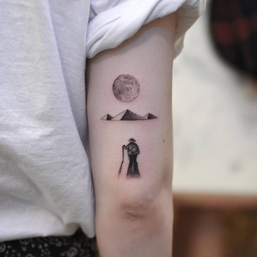 Top 20 Pyramid Tattoo Ideas That Will Make You Feel Like A Pharaoh