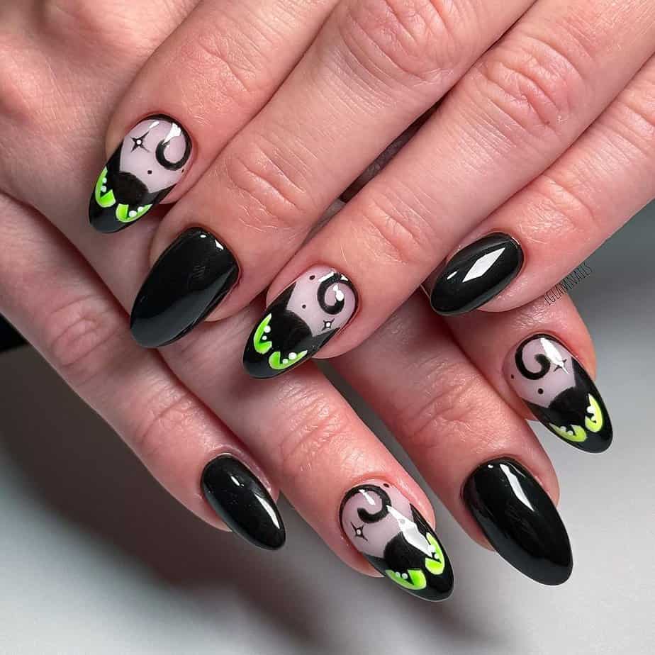 31 Purrfectly Cute Cat-Themed Nail Designs