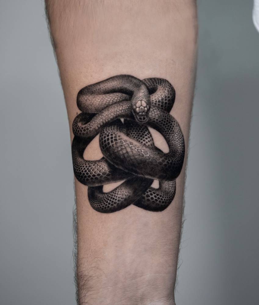 20 Black Mamba Tattoo Ideas To Show Off Your Mamba Mentality