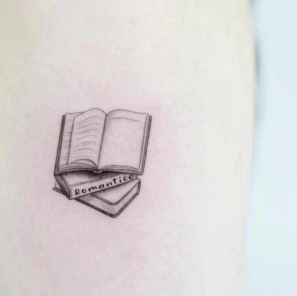 20 Beautiful Book Tattoos That Tell Your Story