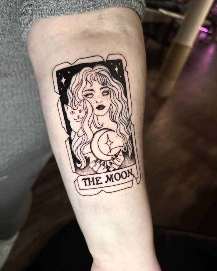 20 Tarot Card Tattoo Designs That Are Pure Magic