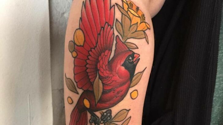 20 Unique Cardinal Tattoo Ideas To Paint The Town Red