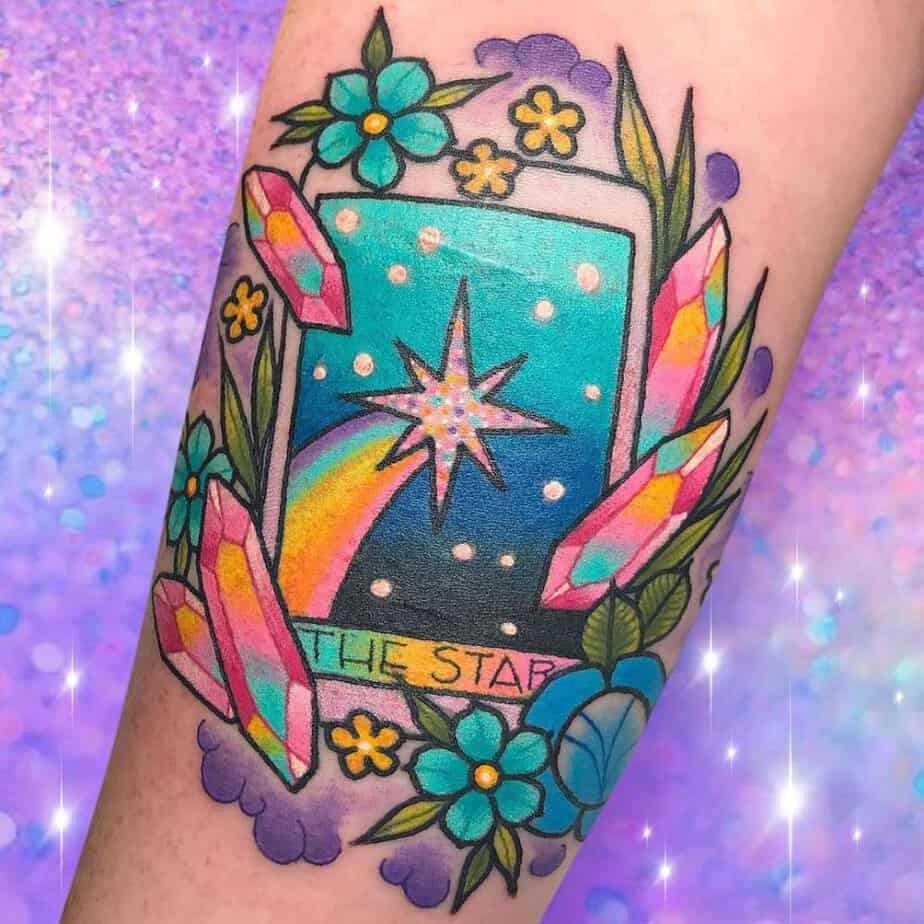 10. The star tarot tattoo