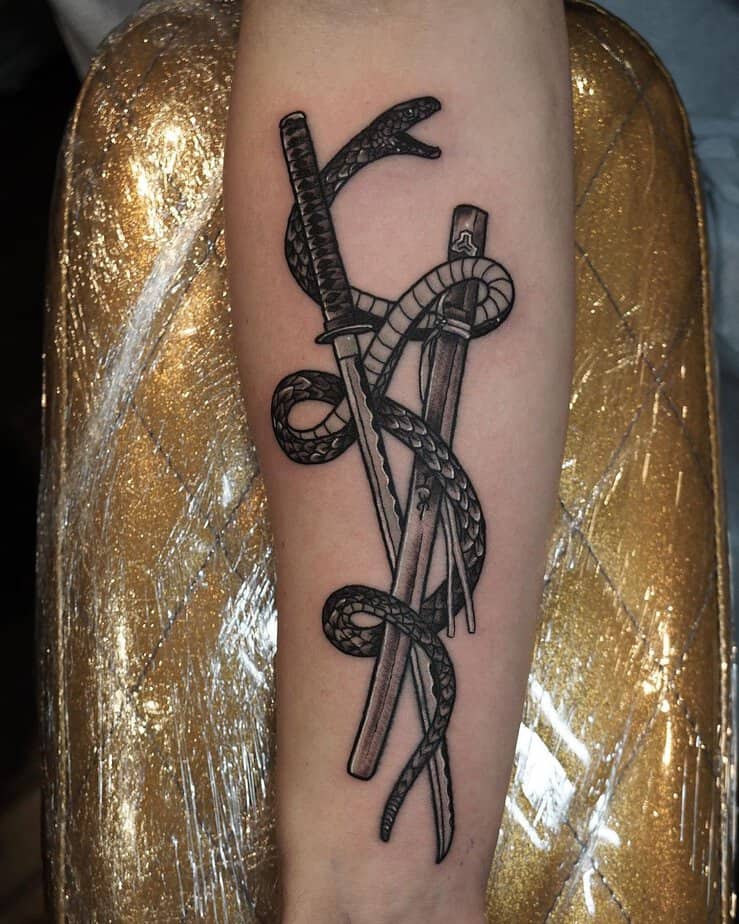 20 Black Mamba Tattoo Ideas To Show Off Your Mamba Mentality