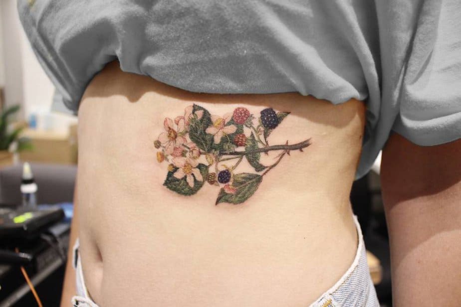 The 20 Sweetest Blackberry Tattoo Designs On The Internet