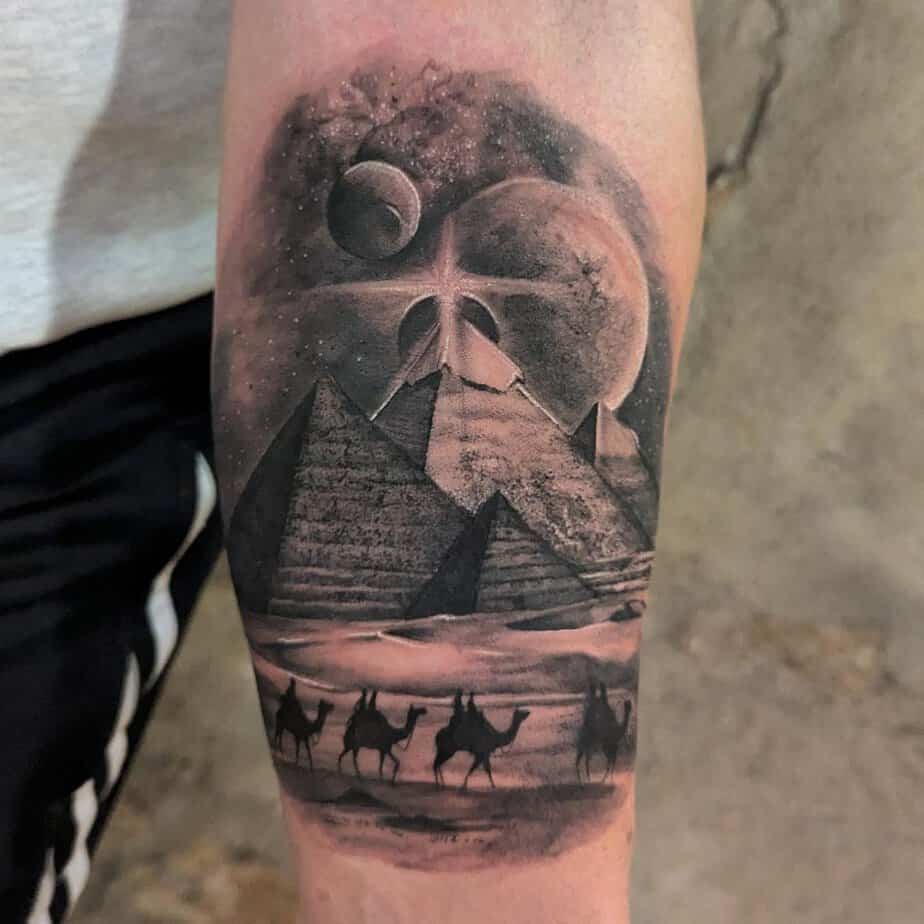 Top 20 Pyramid Tattoo Ideas That Will Make You Feel Like A Pharaoh