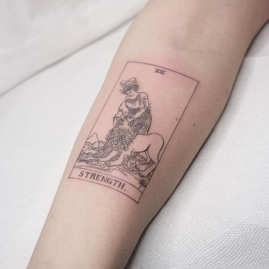 20 Tarot Card Tattoo Designs That Are Pure Magic