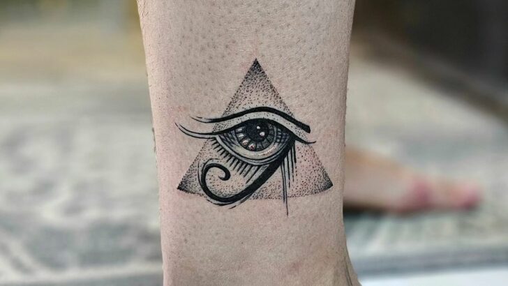 Top 20 Pyramid Tattoo Ideas That Will Make You Feel Like A Pharaoh