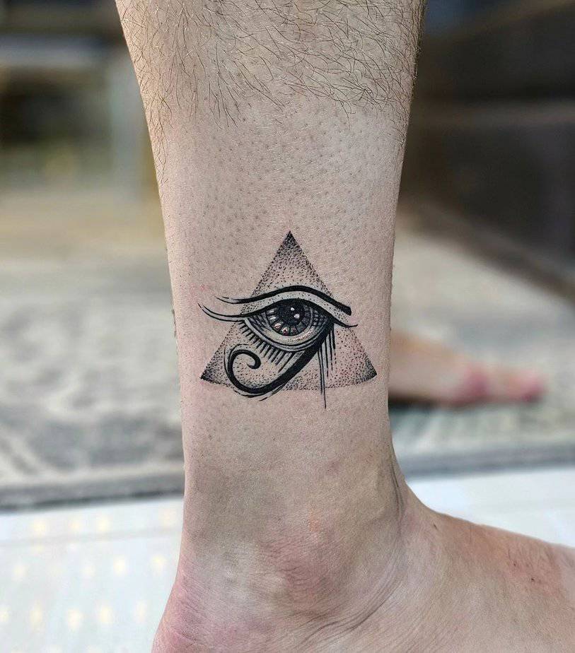 12. Eye of Horus within a pyramid