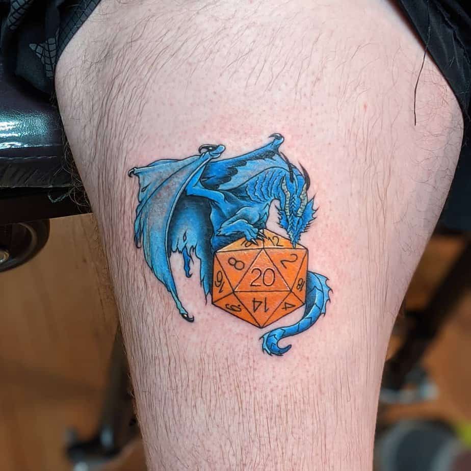 20 Epic Dungeons And Dragons Tattoo Ideas Worth Rolling The Dice On