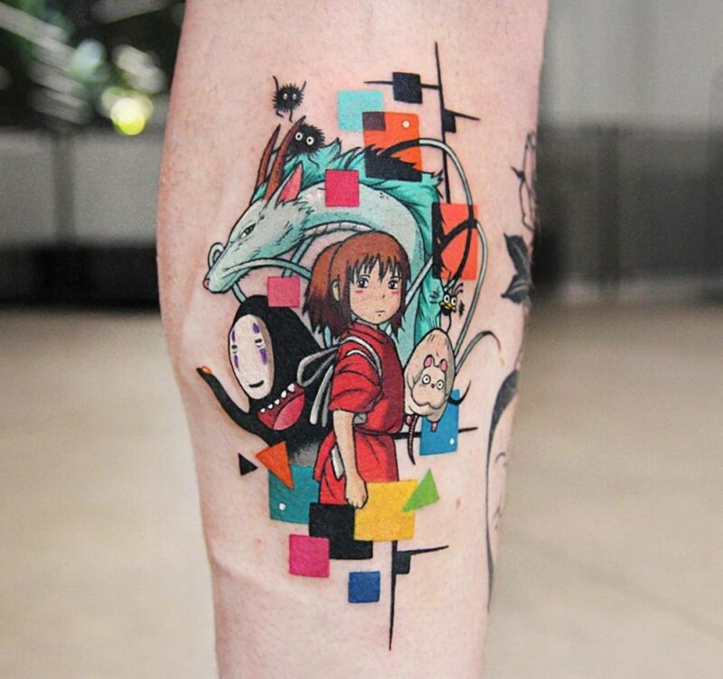 20 Stunning Spirited Away Tattoo Ideas That Will Steal Your Heart