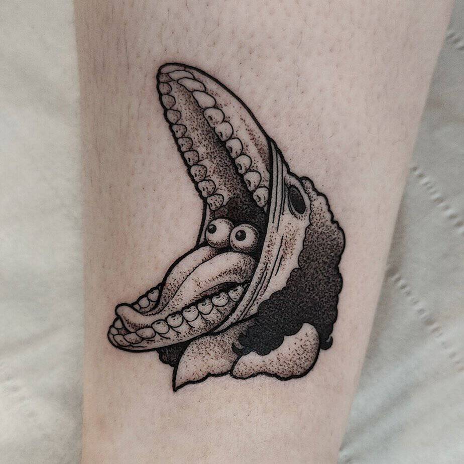 20 Beetlejuice Tattoo Designs That Are Strange And Unusual